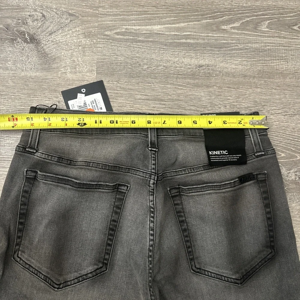 Joes Jeans The Rhys Athletic Slim Kinetic Men's 30x31 Black Dark Wash Jeans